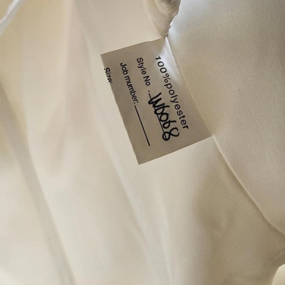 Wedding Dress Off The Shoulder/Strapless Womens Size 14 NWOT